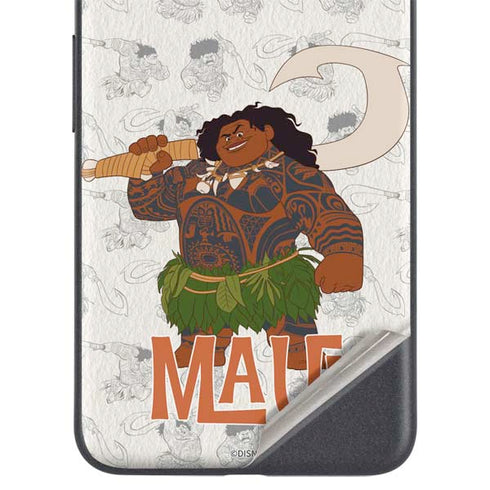 Disney Princess Moana Maui Pattern Google Pixel 5 Skin
